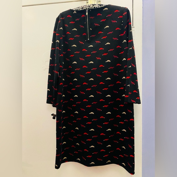 Red and black Fox dress size 8 - Picture 2 of 4